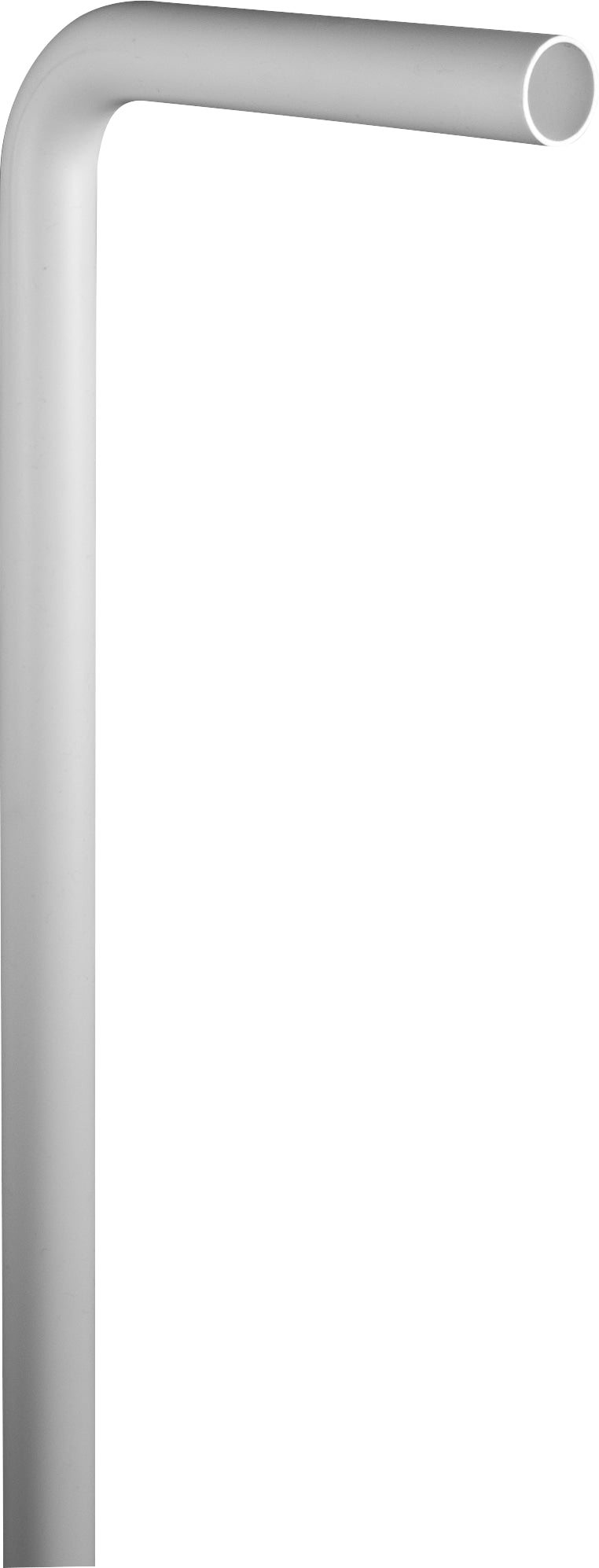 AFLØBSRØR 90 GR. 32-220-680MM HVID