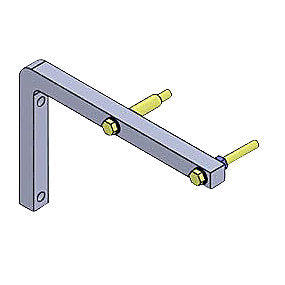 Sonniger Guard vertikal beslag. Sæt a 2 stk.