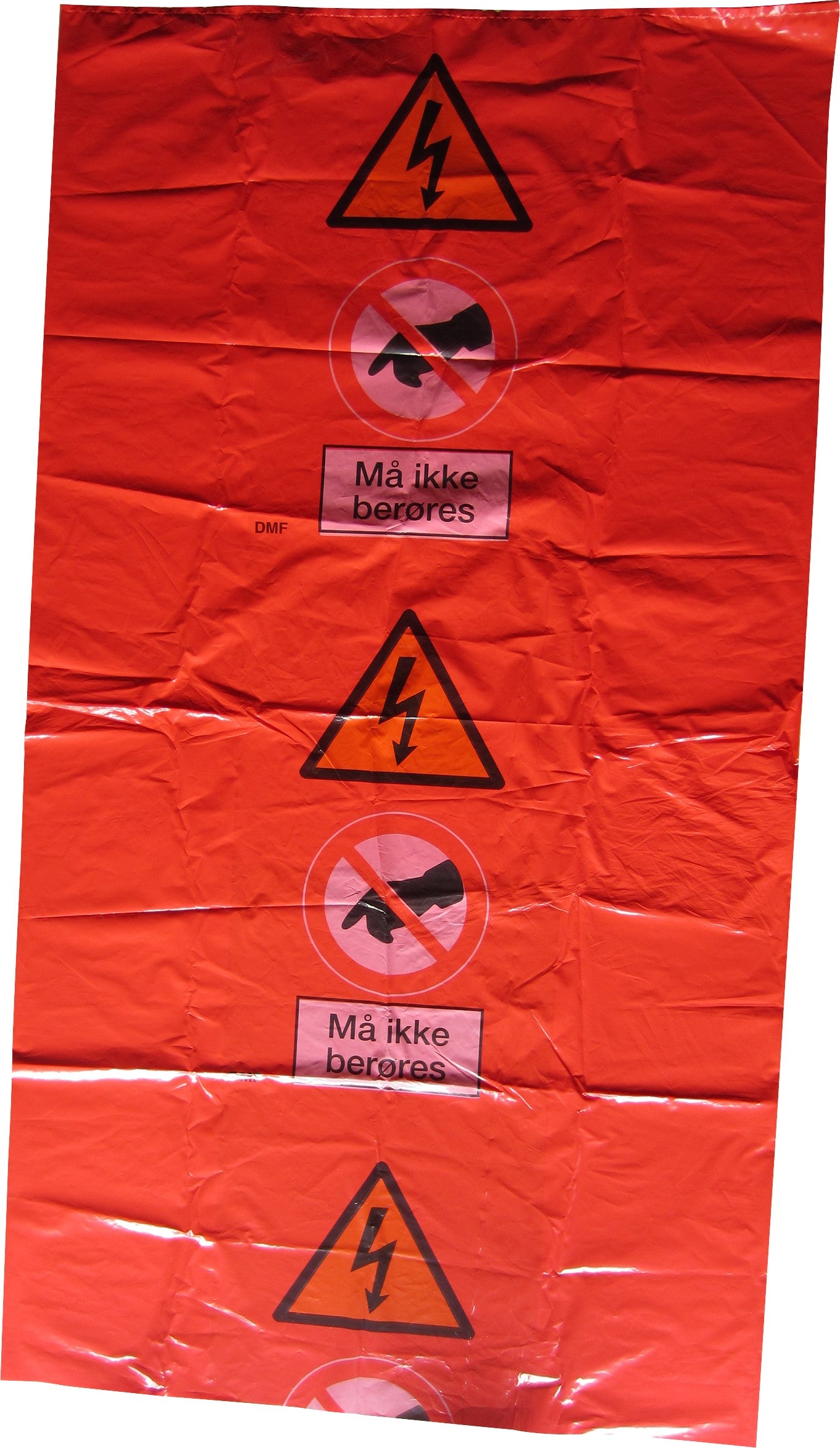 ADVARSELSPOSE STOR 140X77X55CM