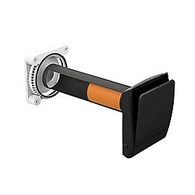 Wavin Ventiza PP30 dHRU-01 ø100mm sort dæksel