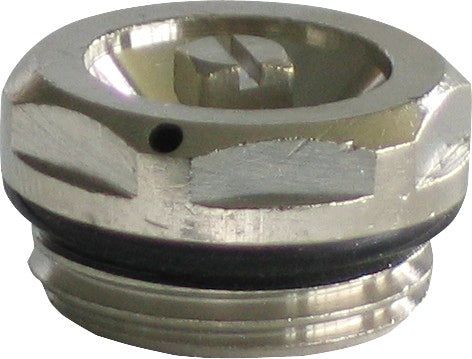 1/2" LUFTSKRUE MED O-RING FORKROMET