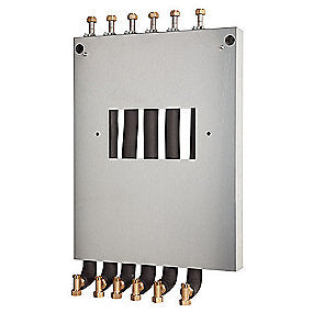 Gemina Termix bagplade med rør op & ned