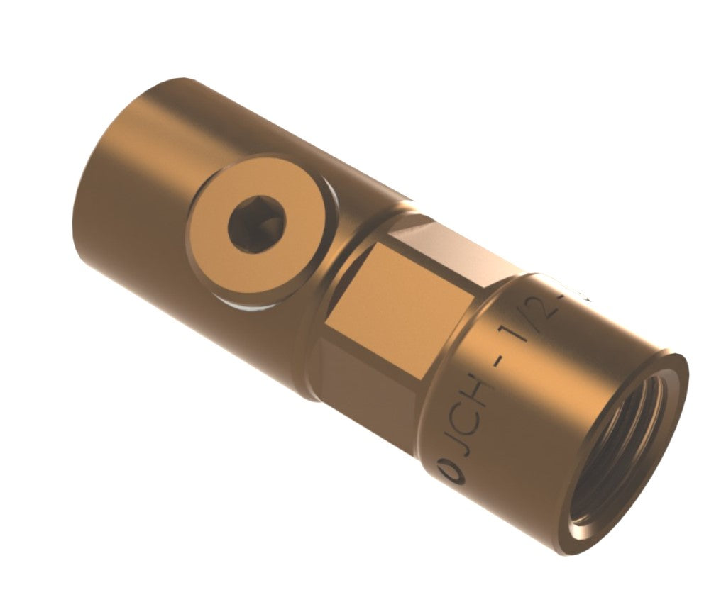 KONTROLLERBAR KONTRAVENTIL RØDGODS 1.½"