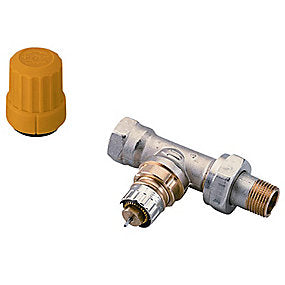 Danfoss RA-UR returventil 3/8'' ligeløbende,013G3298