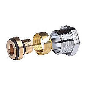 Danfoss Klemringsfitting, alupex 1/2'', 16X2mm, 013G4200