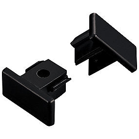 *Endestykke Sort Square 1F