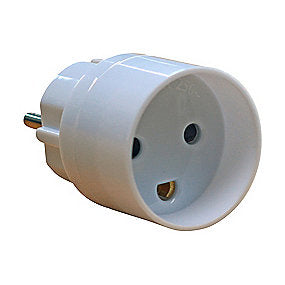 Stikprop adapter fra Schuko