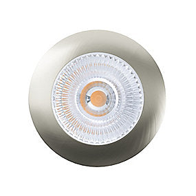 Indbygningsspot Evo1, 12V indbygningsspot, 2.8W LED spot, 3000K indbygningslys, børstet stål indbygningsspot, lavvolt spot, VVS, VVS Hjørnet.