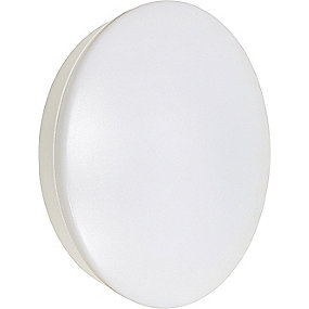 ECOtech Plafond Sensor 12W 3000/4000/5000K CCT 900/1050/1000lm Ø250, mat hvid