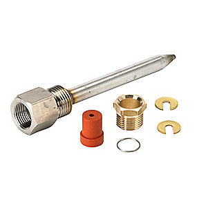 Danfoss følerlomme til KP/RT Rustfri