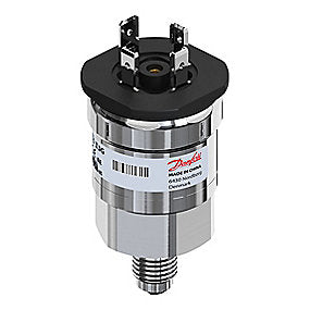 Danfoss AKS 32R Tryktransmitter, -1 til 12 bar transmitter, ratiometrisk transmitter, UNF 7/16-20 transmitter, Danfoss transmitter, VVS Hjørnet.