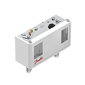 Danfoss KP17B dobbelt trykafbryder, Auto/Manuel trykafbryder, justerbar trykafbryder, Danfoss trykafbryder, VVS Hjørnet.