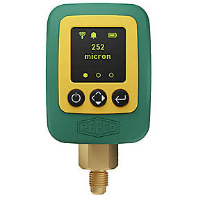 Refco REFVAC-RC vakuummeter, trådløs vakuummeter, digitalt vakuummeter, REFMESHTM vakuummeter, REFMATETM vakuummeter, VVS-værktøj, VVS Hjørnet.
