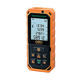 Geo-fennel afstandsmåler GeoDist 60 grøn, rækkevidde 60m, NiMh genopladelig batteri