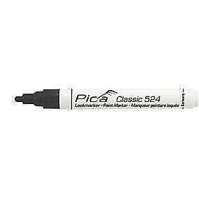Pica Mærkepen sort Classic Industry paint marker med rund spids 2-4 mm