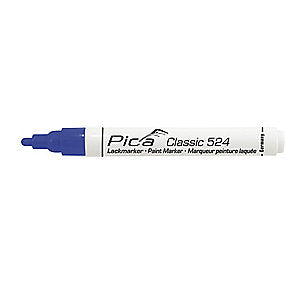 Pica Mærkepen blå Classic Industry paint marker med rund spids 2-4 mm