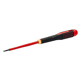 Bahco isoleret skruetrækker Ergo Slim line 0,6X3,5X100mm ligekærv
