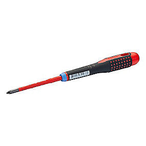 Bahco isoleret skruetrækker Ergo Slim line Phillips PZ1x80mm