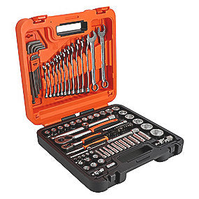 Bahco topnøglesæt 38 dele 1/4'' og 1/2'' korte og lange toppe op til 32mm