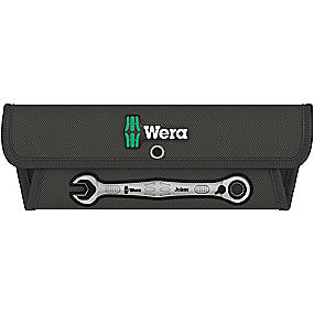 WERA 6000 Joker 4 Set 1 gaffelnøgle- og ringskralde sæt, 4 dele 10-19mm