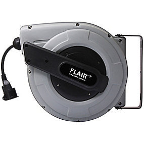 Flair kabelopruller 25m 230V, 25m 3x1,5 mm2, automatisk oprulning, DK stik IP44