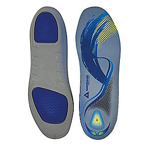 Bjerregaard indlægssål 44-45 Comfort svedtransporterende indlægssål, grå, ESD godkendt