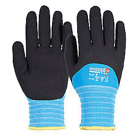 OS BLUE vinterhandske af polyester med akrylfor. Str. 11