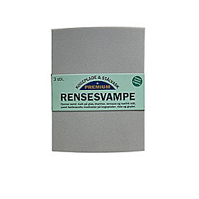 Rensesvamp korn 280, til våd rengøring, pakke a 3 stk