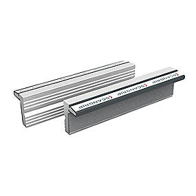 Magnefix alukæbe 120mm Neutral beskyttelsesbakke til skruestik i hærdet aluminium