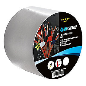 Stokvis PVC isoleringstape 50mmx20m. Med kraftig klæber til høj & lav temperatur