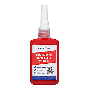 Pureno skruesikring 50ml Anvendes til medium foresegling med styrke 21-26 Nm.