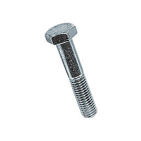 Bossard Bolt M16x65 Elforzinket DIN 931. 6kt delgevind Stål 8.8 - Pakke a 25 stk