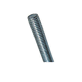 Bossard gevindstang M10 Elforzinket DIN 975. Stål 4.6. Lgd. 1 mtr.