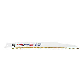 Lenox bajonetsavklinge 225x19x1,3 mm til træ med søm 6tpi - pakke a 5 stk.