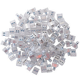 E-line samlemuffe dobbel Klar, pose a 100stk.