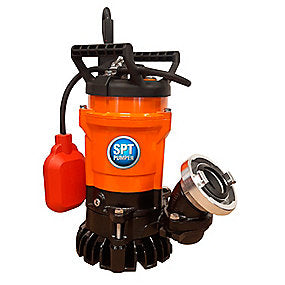 SPT Entreprenørpumpe 400 r/ws 2'' med svømmer - Løftehøjde 12 m. - 233L/min - 400W - 230V