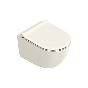 Catalano Sfera50 vægtoilet 50x35 bolteafstd 180mm skjult mont. uden skyllekant. Lino