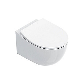 Catalano ITALY52 hængeskål 52x37, skjult montering uden skyllekant. Silentech skyl