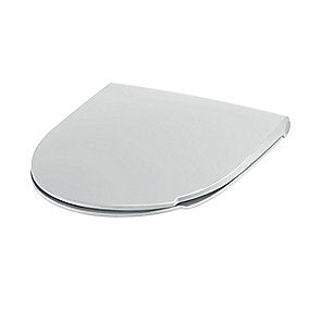 Pressalit Spira Art 940 toiletsæde med softclose og quick release. Inkl. beslag i rustfrit stål. Hvid