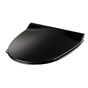 Pressalit Sign Art toiletsæde, sort, soft close & quick-release, BY1 kombi beslag