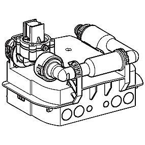 GEBERIT Preda/Selva urinalstyring til nettilslutning