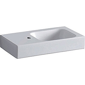GEBERIT Icon håndvask 530x310x135mm m/fralægningsplads hvid KeraTect