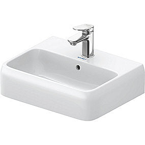 Duravit Qatego håndvask, håndvask, badeværelsesvask, designvask, 450x350 mm vask, Duravit vask, VVS.