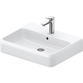Duravit Qatego håndvask, håndvask, badeværelsesvask, designvask, 600x470 mm vask, Duravit vask, VVS.