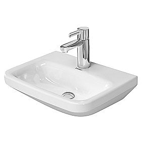 Duravit DuraStyle håndvask 45cm 450x335mm med hanehul med WonderGliss