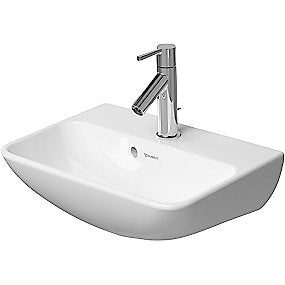 Duravit Me by Starck håndvask 450x320mm med hanehul med WonderGliss