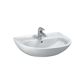 Laufen Pro B håndvask 550x440mm med hanehul hvid porcelæn