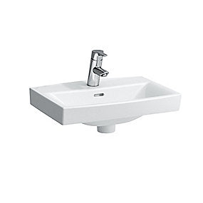 Laufen Pro-N håndvask 500x360mm med hanehul hvid porcelæn LCC