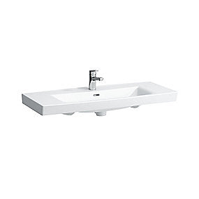 Laufen Pro-N håndvask 1000x420mm med hanehul hvid porcelæn