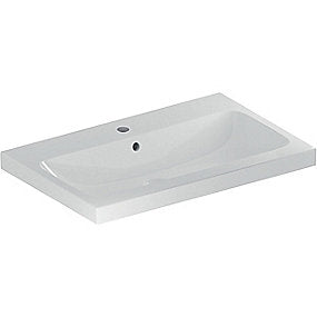 GEBERIT Icon Light håndvask 750x480mm til møbel/bolt hvid